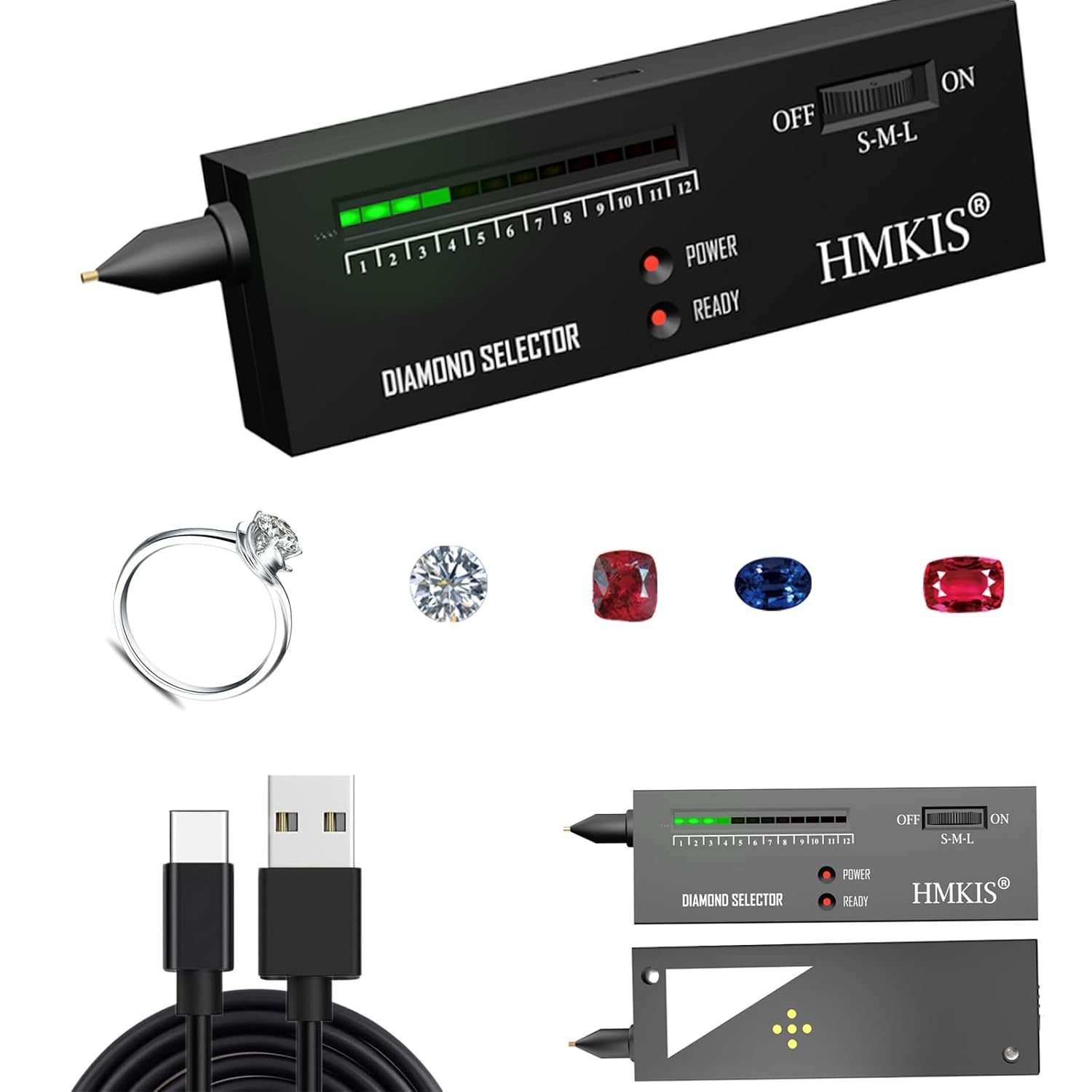 HMKIS Portable Diamond Identifier and Gemstone Selector